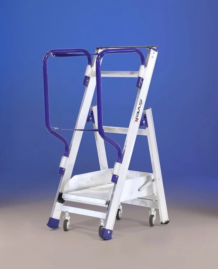 Мобильная лестница-помост SVELT MINIFLY 2 ступени 2 WD