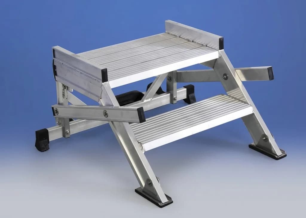 Лестница с платформой SVELT IKARO 2 ступени (ширина 100 см)