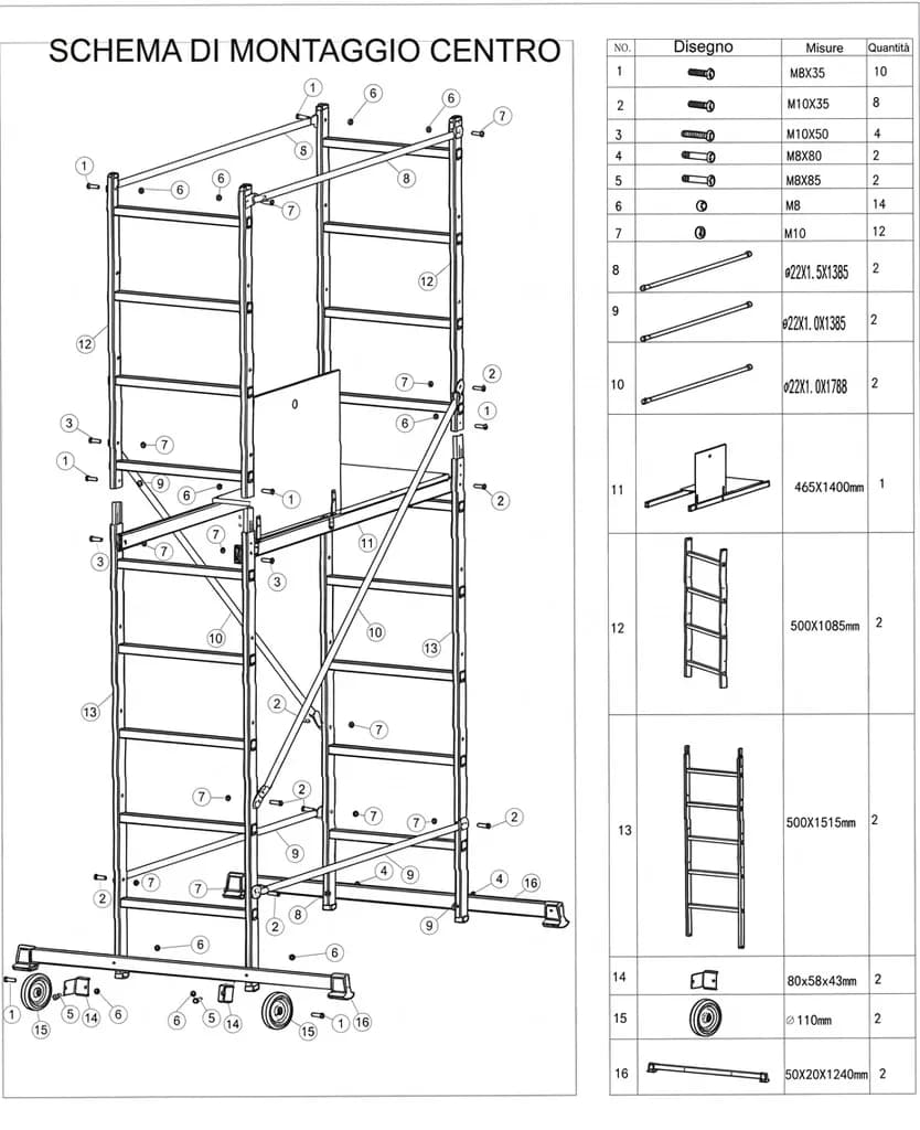 Подмости SVELT