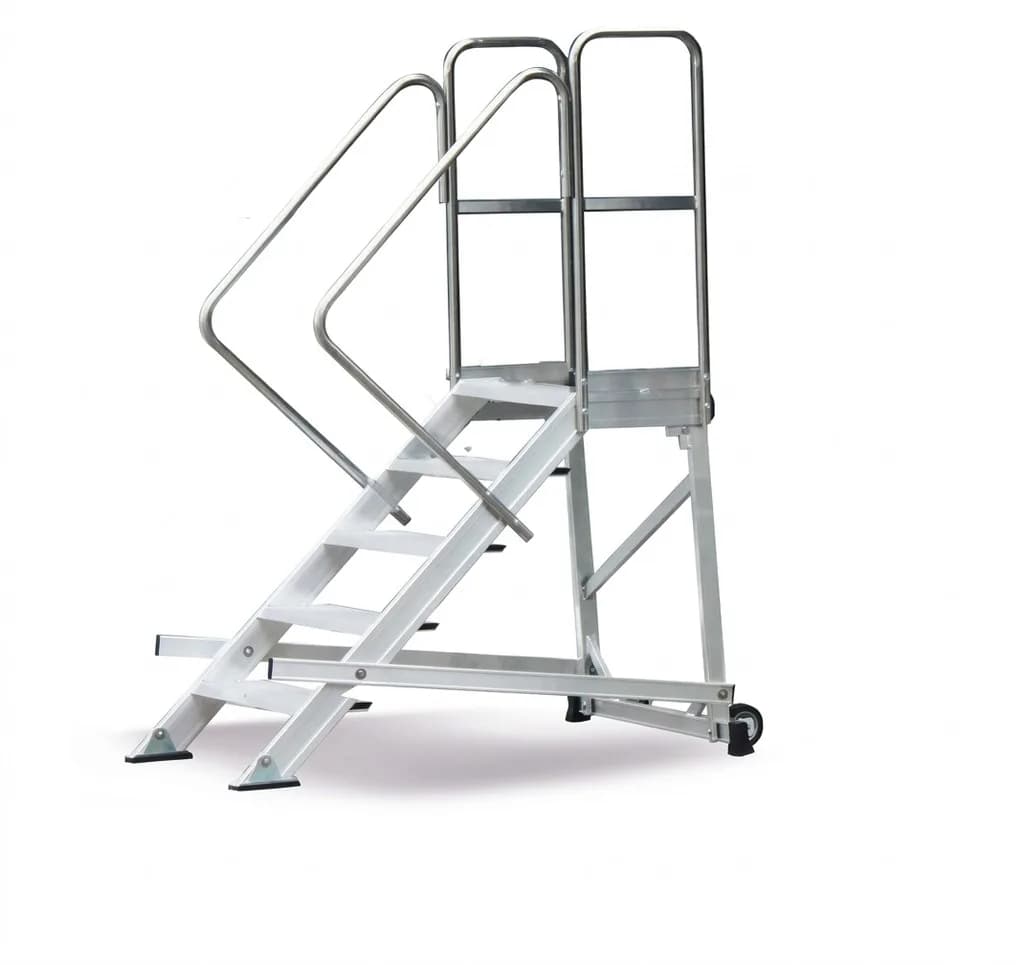 Лестница с платформой SVELT IKARO 6 ступеней (ширина 60 см)