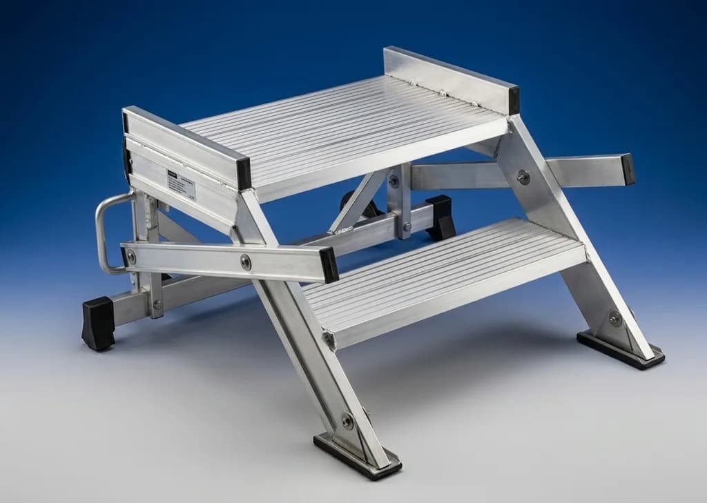 Лестница с платформой SVELT IKARO 6 ступеней (ширина 60 см)