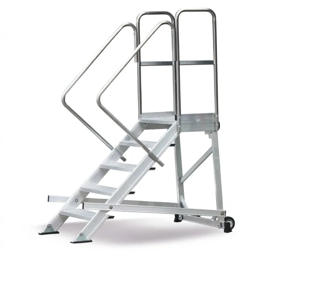 Лестница с платформой SVELT IKARO 8 ступеней (ширина 60 см)