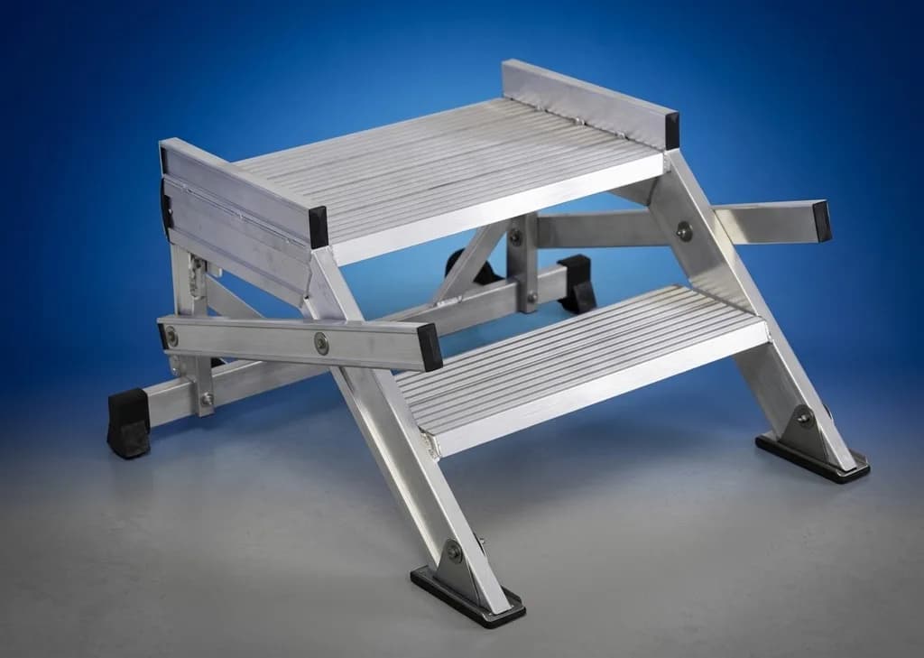 Лестница с платформой SVELT IKARO 10 ступеней (ширина 60 см)