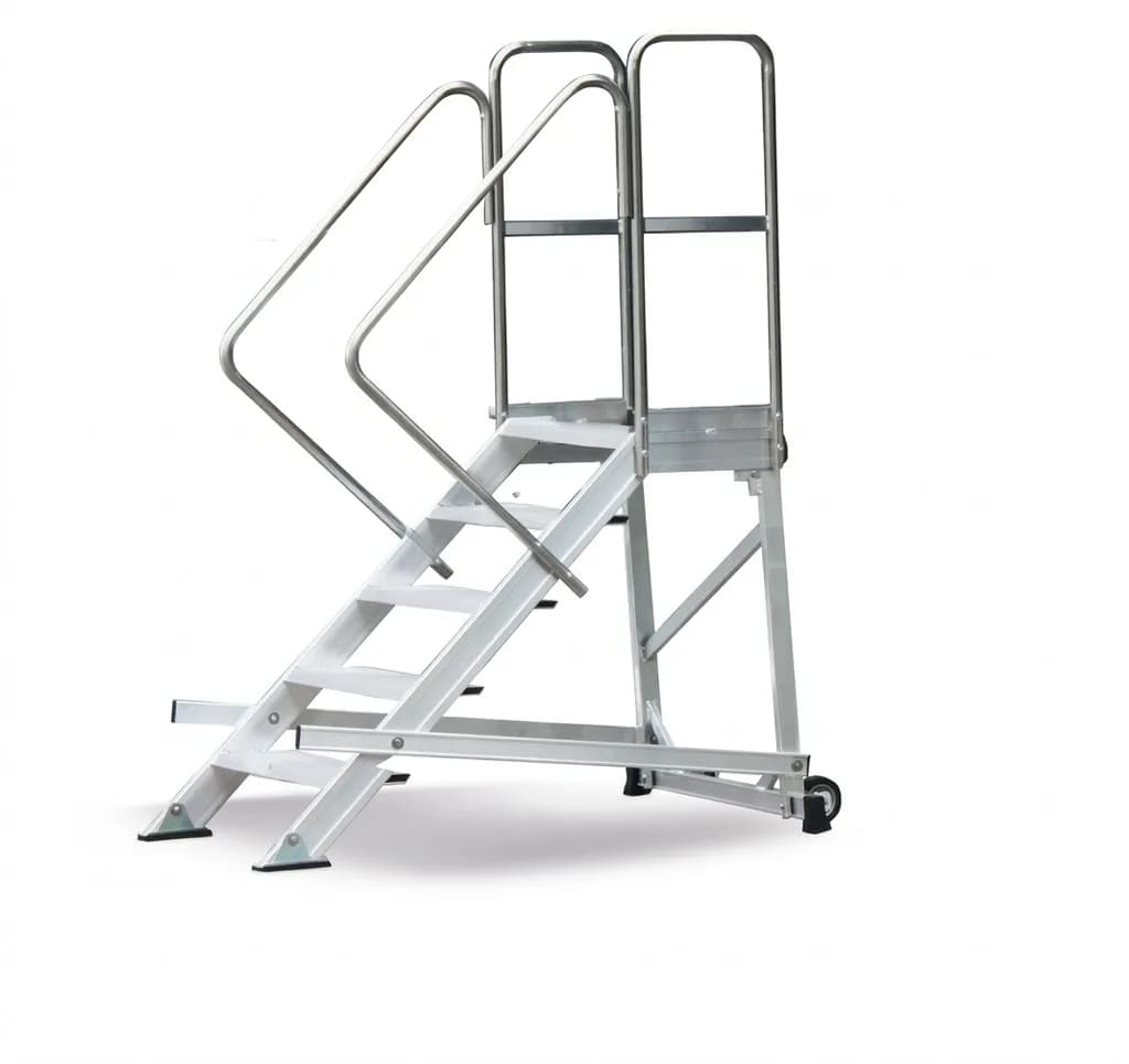 Лестница с платформой SVELT IKARO 4 ступени (ширина 100 см)