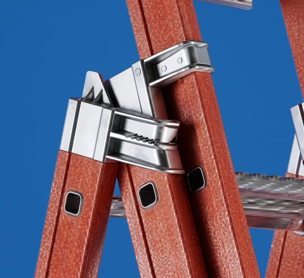 Лестница диэлектрическая из стеклопластика Svelt V3 3x14 ступеней