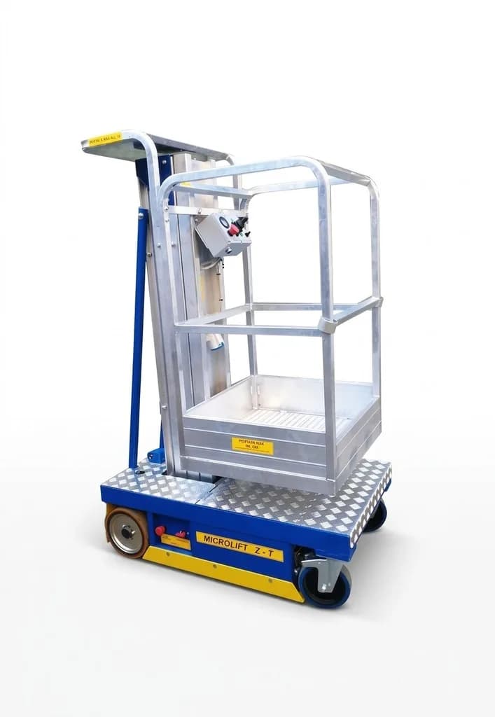 Мачтовый телескопический подъемник Svelt Microlift ZT самоходный