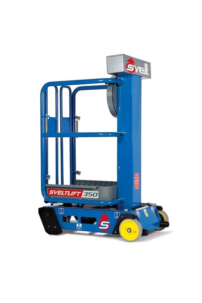 Вертикальная микроплатформа Svelt с ручным подъемом SVELTLIFT 350