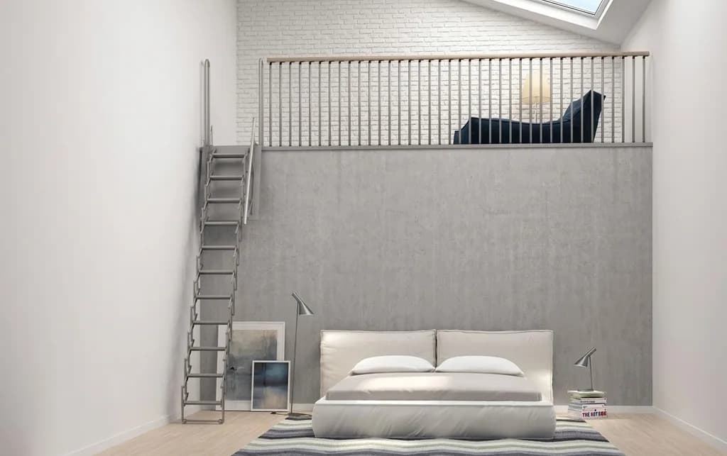 Чердачная лестница для террасы SVELT HARMONICA 3 м, 70x100 см