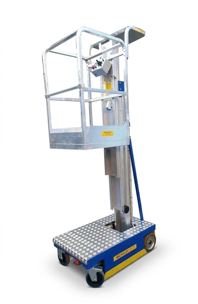 Мачтовый телескопический подъемник Svelt Microlift ZT самоходный