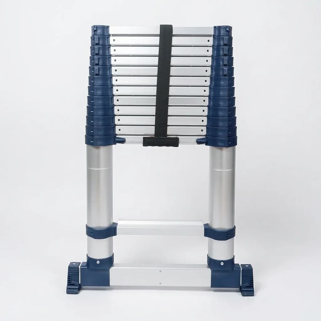 Телескопическая лестница SVELT XTEND SUPERPRO 830PAS+ 13 ступеней, длина 3,83 м, XTENDPLUS830PAS+