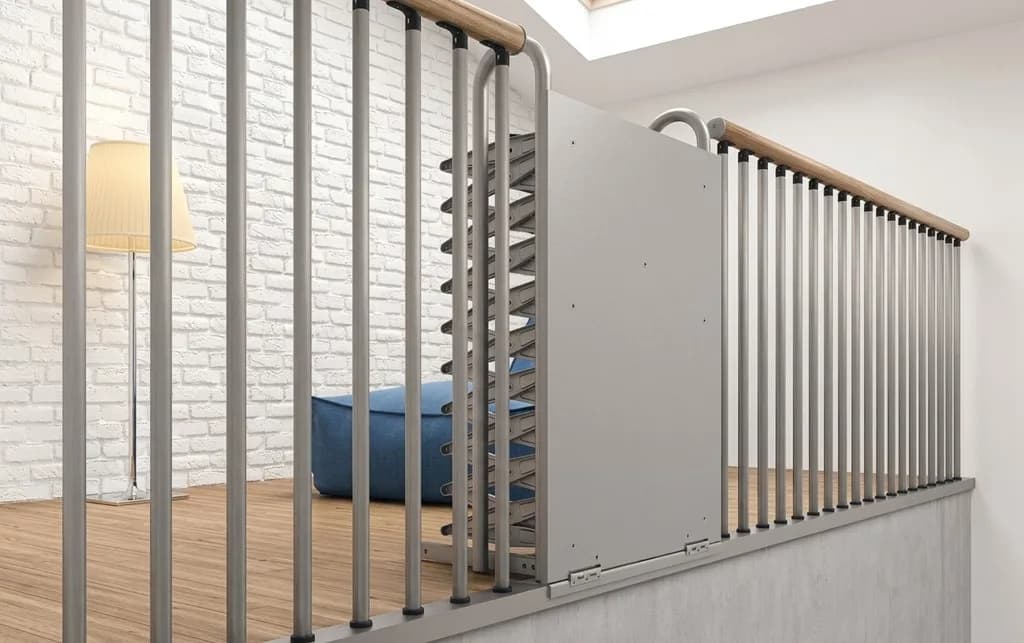 Чердачная лестница для террасы SVELT HARMONICA 3 м, 70x100 см