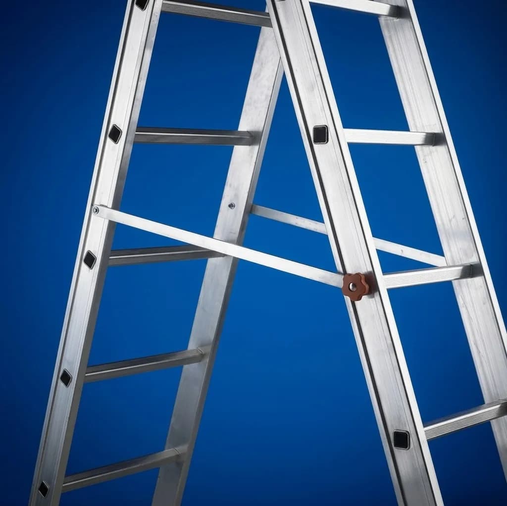 Двухсекционная лестница Svelt LUXE 2 - 6+7 ступеней