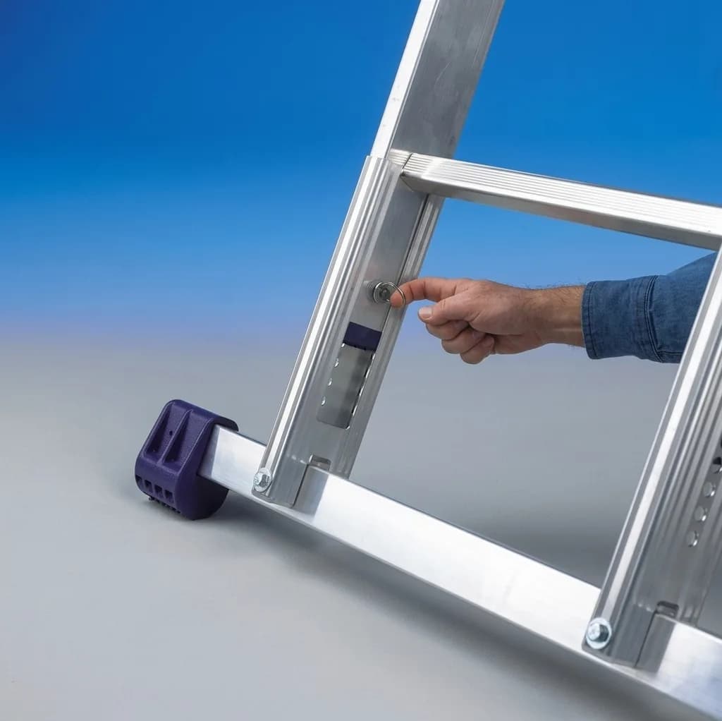 Двухсекционная лестница Svelt LUXE 2 - 10+11 ступеней