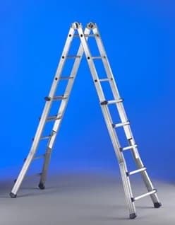 Телескопическая лестница SVELT SCALISSIMA PLUS 10+10R ступеней
