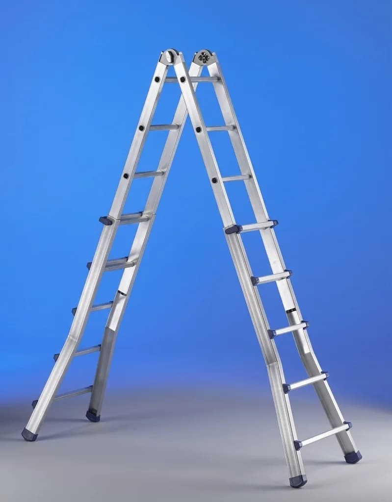 Телескопическая лестница SVELT SCALISSIMA PLUS 11+11 ступеней