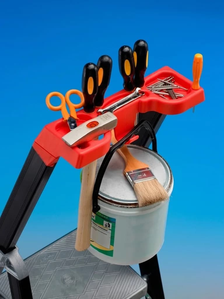 Односторонняя стремянка анодированная SVELT MAREA TECH 3 ступени