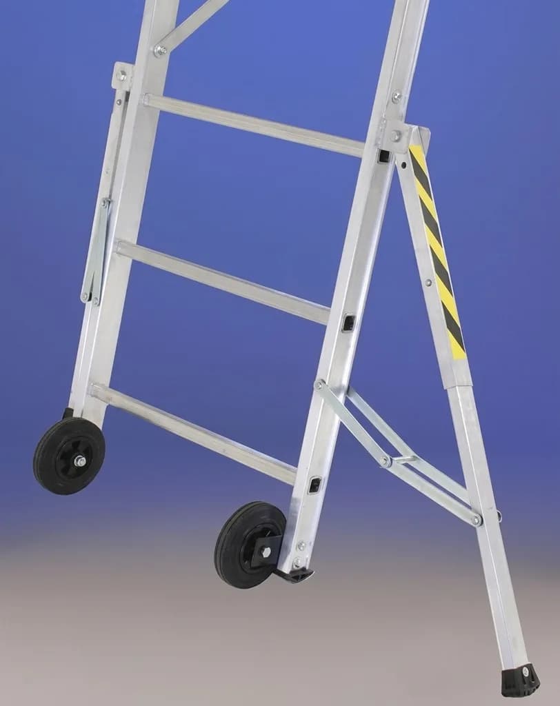 Двусторонняя складная лестница-помост SVELT FLYLIGHT 4 ступени