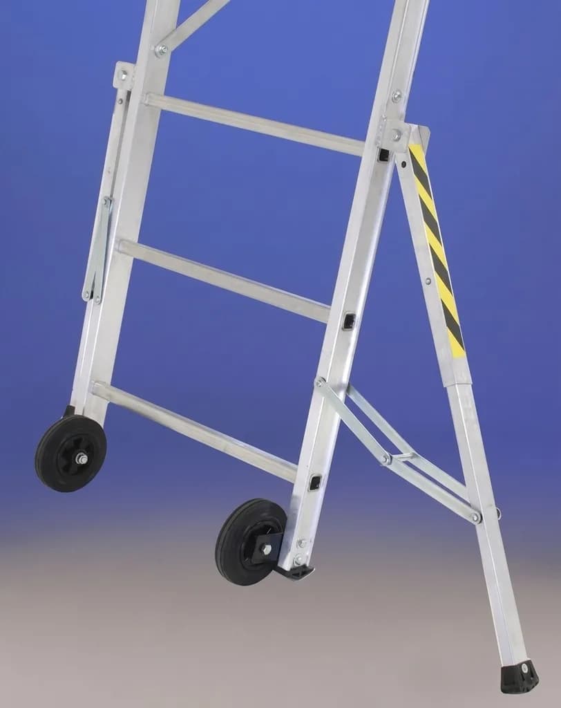 Двусторонняя складная лестница-помост SVELT FLYLIGHT 5 ступеней