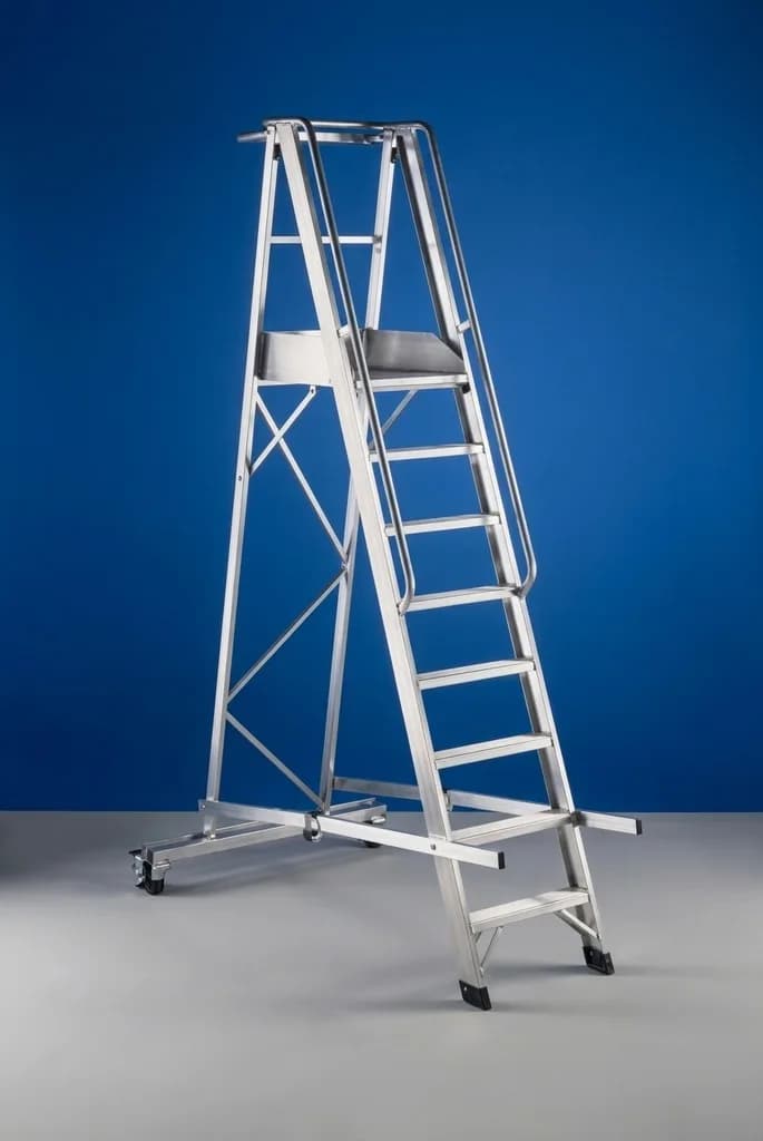 Лестница с платформой SVELT CASTELLANA 7 ступеней