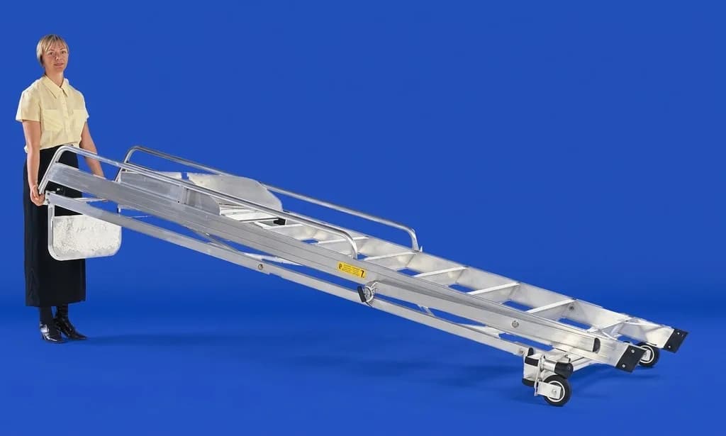 Лестница с платформой SVELT CASTELLANA 7 ступеней