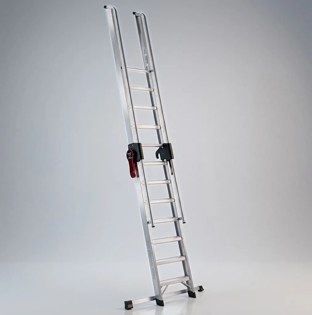 Лестница с перилами и траверсой Svelt GIORNO 9 ступеней