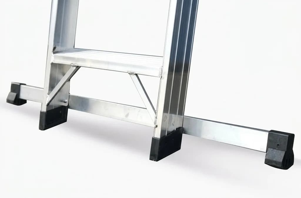 Лестница с перилами и траверсой Svelt GIORNO 9 ступеней