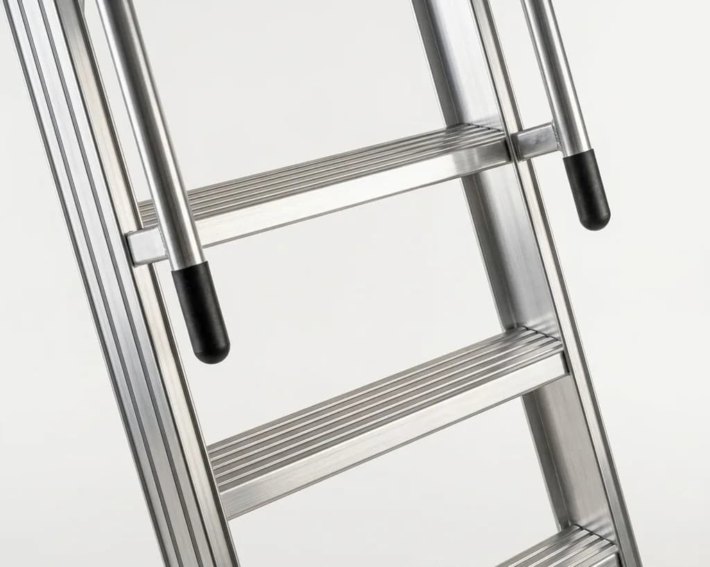 Лестница с перилами и траверсой Svelt GIORNO 9 ступеней