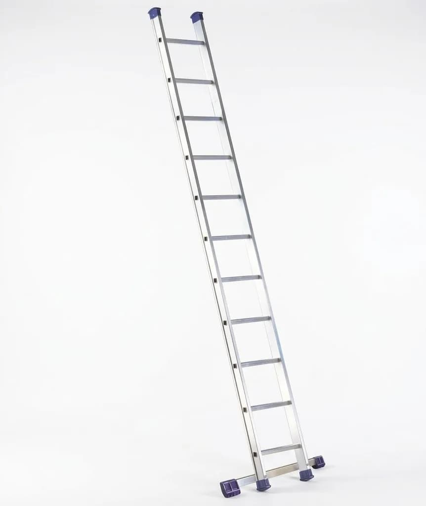 Односекционная лестница с траверсой Svelt LUXE1 13 ступеней