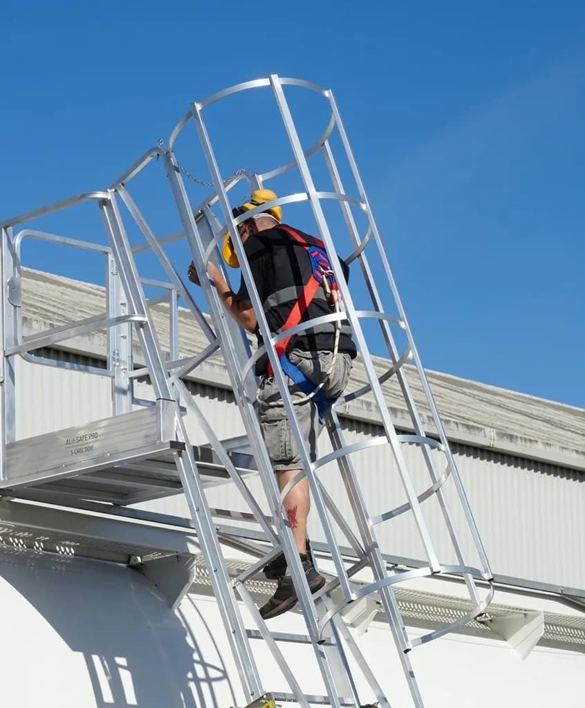 Телескопическая лестница с платформой для цистерн Svelt SMALL 4,41 м