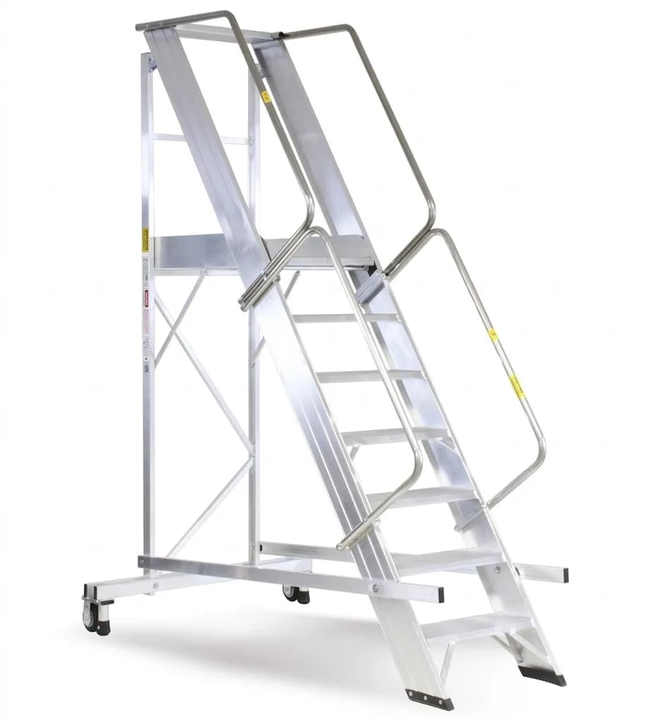 Лестница с платформой Svelt Castellana Maxi 11 ступеней