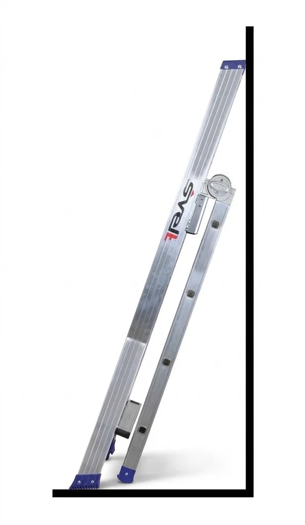 Двухсторонняя многопозиционная стремянка Svelt HYBRID 6 ступеней