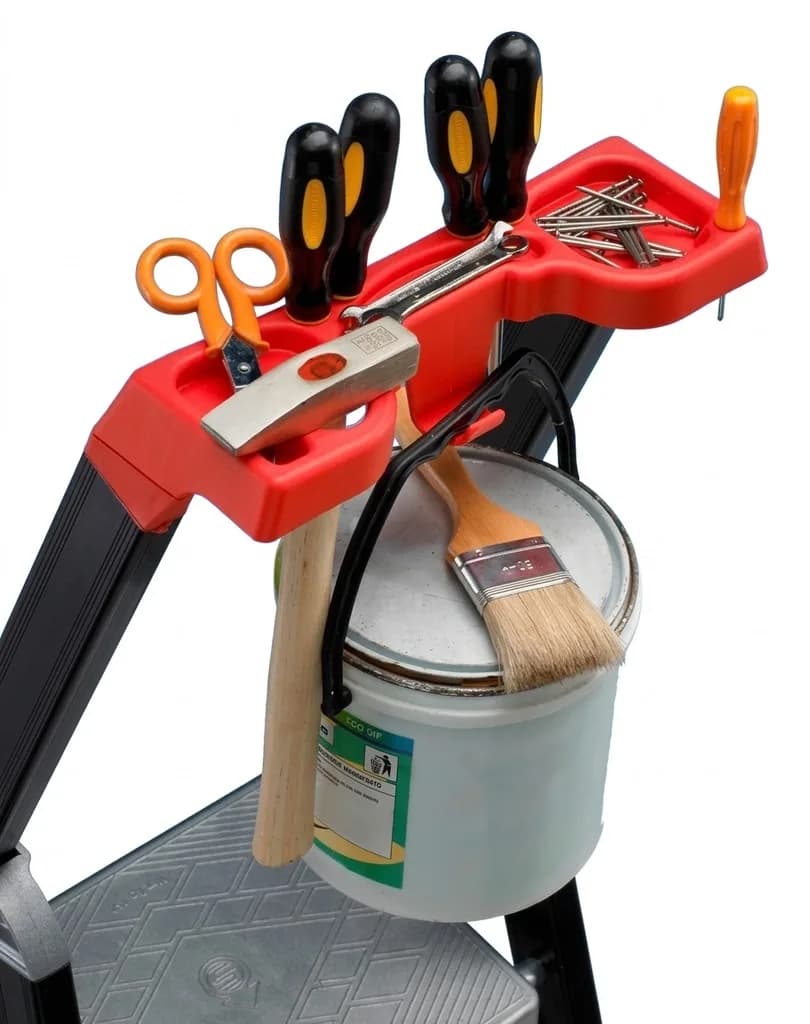 Односторонняя стремянка анодированная Svelt MAREA TECH 5 ступени