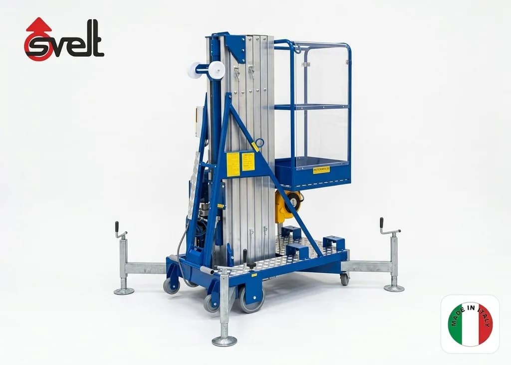 Мачтовый телескопический подъемник Svelt PID12 несамоходный