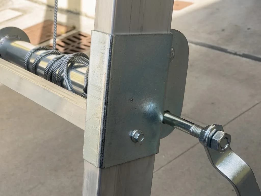 Трехсекционная лестница Svelt ARGANELLO 3x14 ступеней