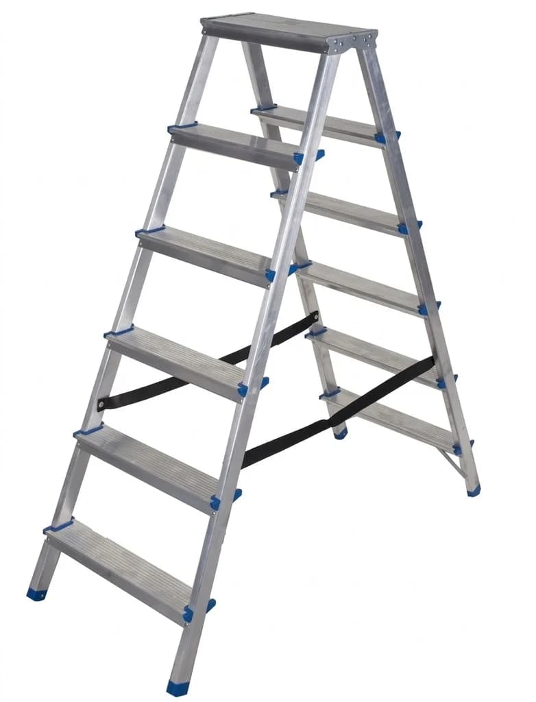 Двусторонняя стремянка SVELT Bobo Plus 2х6 ступеней