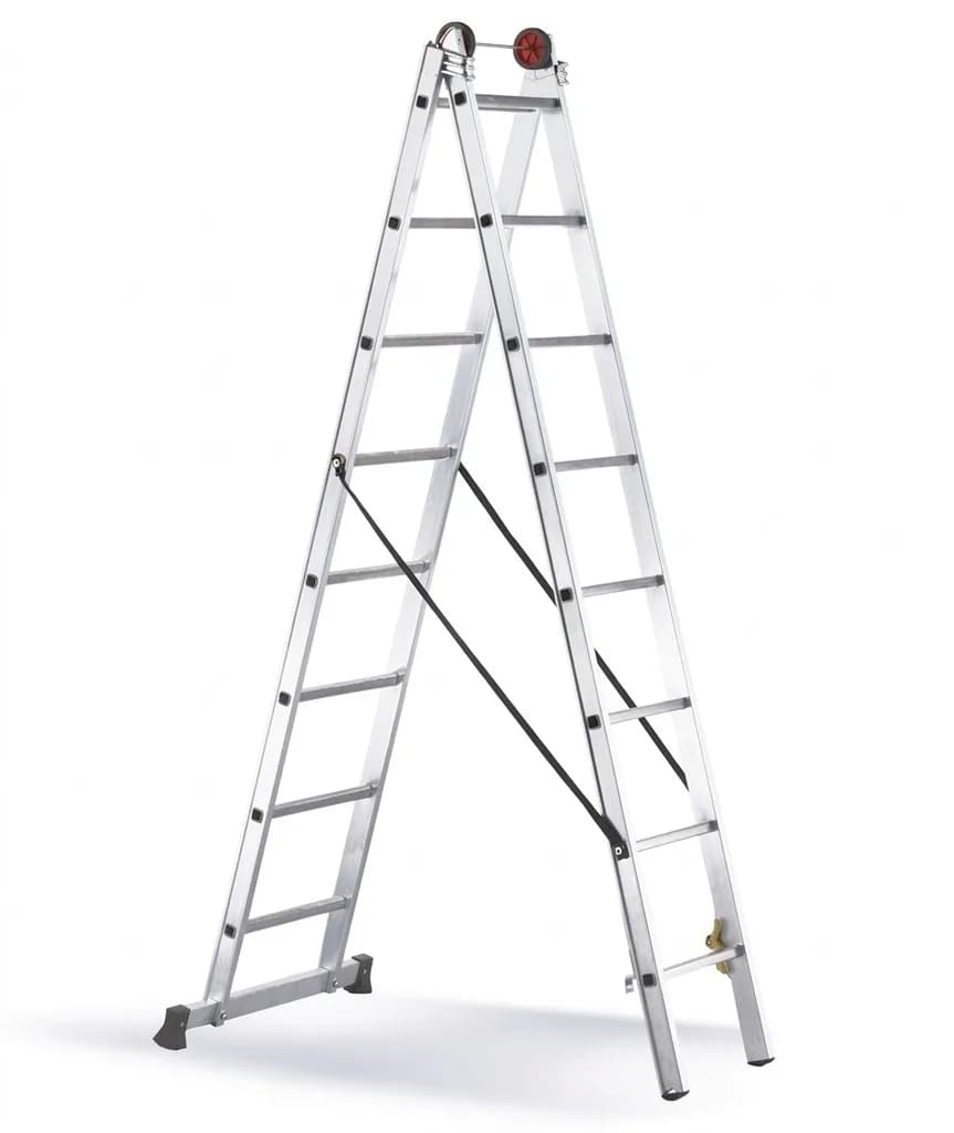 Двухсекционная лестница Svelt EURO E2 - 2х10 ступеней