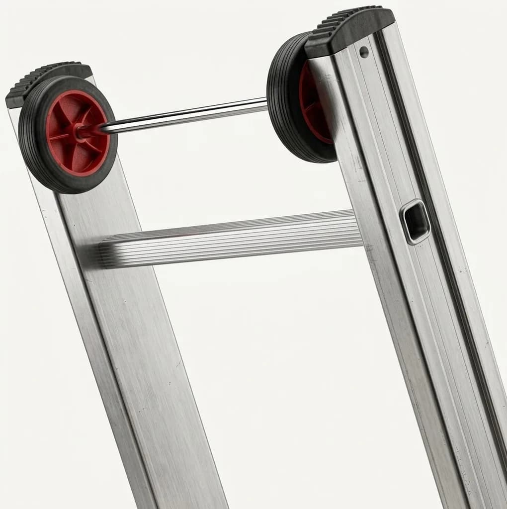 Трехсекционная лестница SVELT EURO E3 - 3х7 ступеней