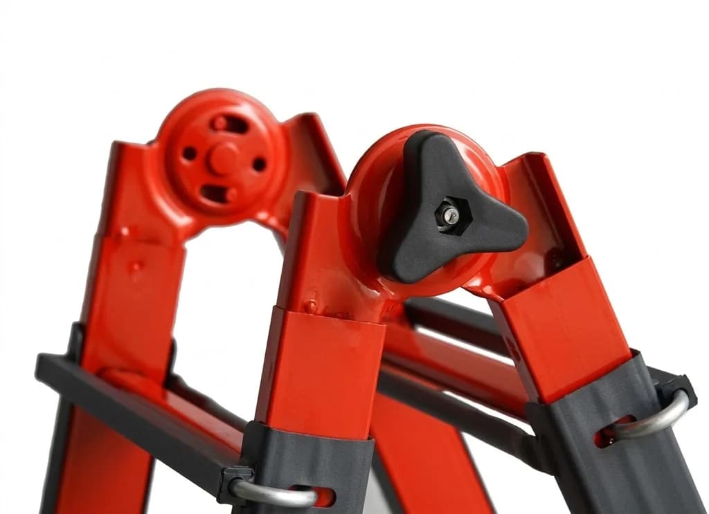 Телескопическая лестница металлическая SVELT SERAFINA 8 ступеней