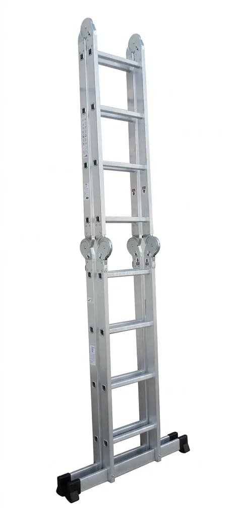 Шарнирная многопозиционная лестница Svelt Ladyplanet 4x4 ступени