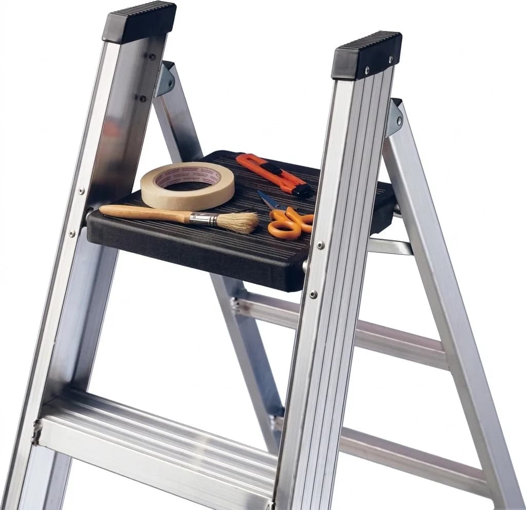 Двусторонняя стремянка Svelt P2 2x6 ступеней