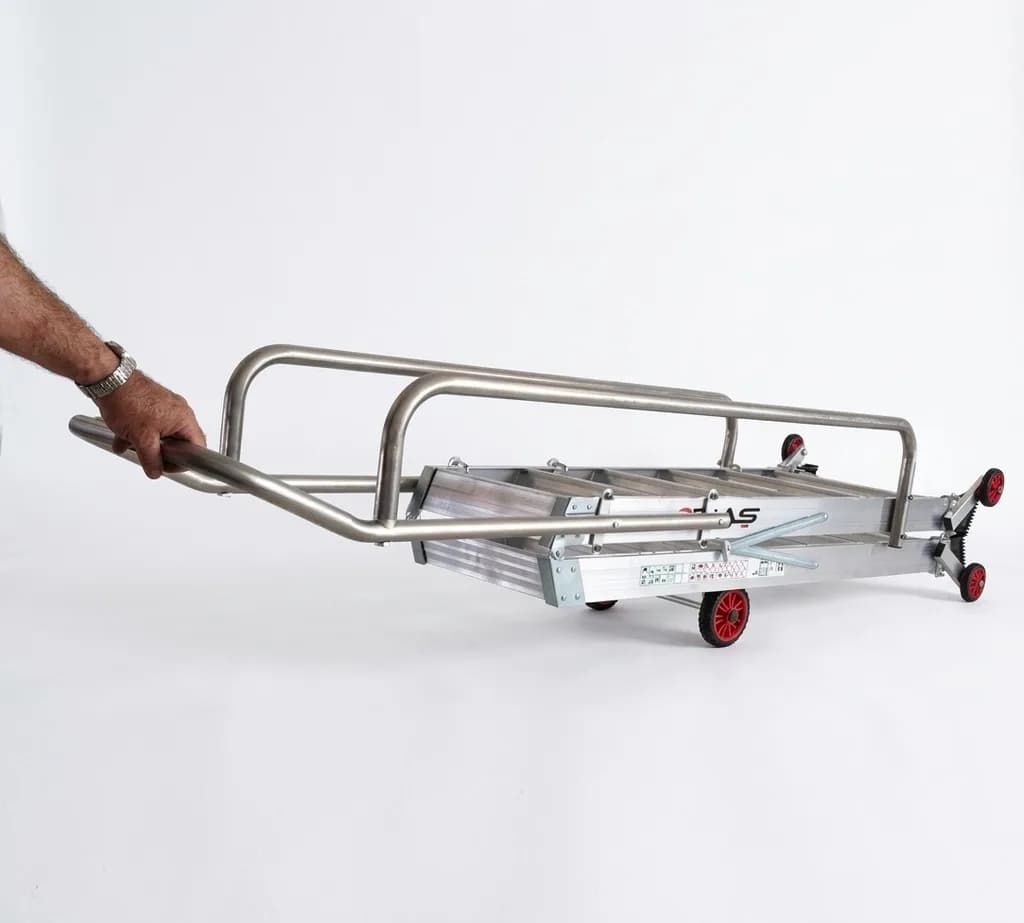 Двусторонняя стремянка Svelt P1 PLUS FUL OPTIONAL 6 ступеней