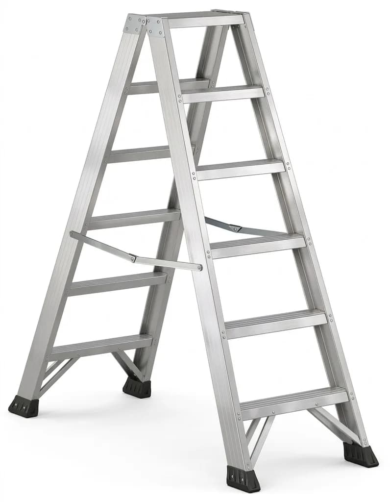 Двусторонняя стремянка SVELT P1 2x8 ступеней