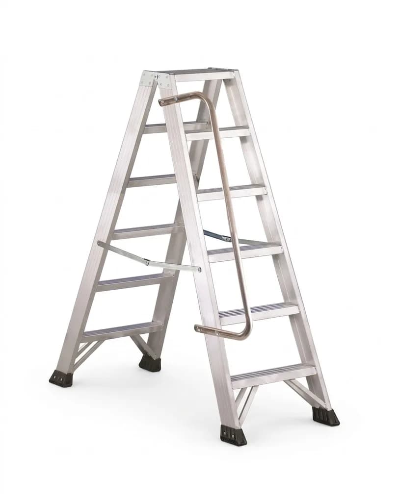Двусторонняя стремянка SVELT P1 2x9 ступеней