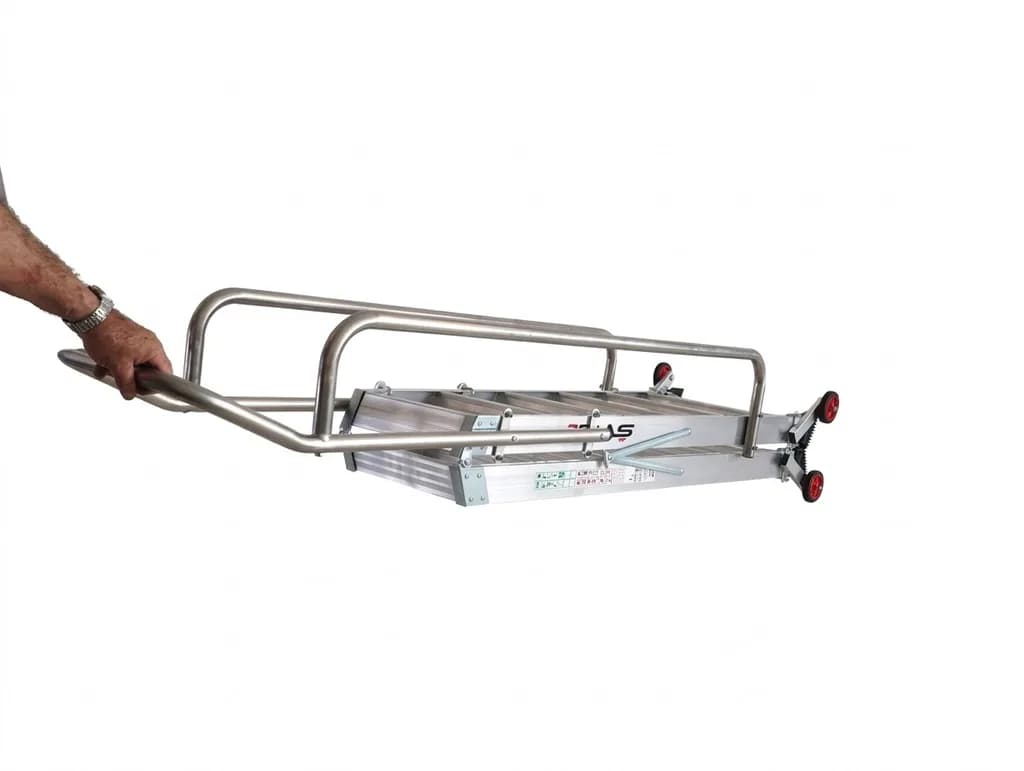 Двусторонняя стремянка SVELT P1 FUL OPTIONAL 6 ступеней