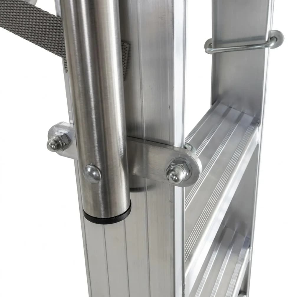 Двусторонняя стремянка SVELT P1 FUL OPTIONAL 6 ступеней