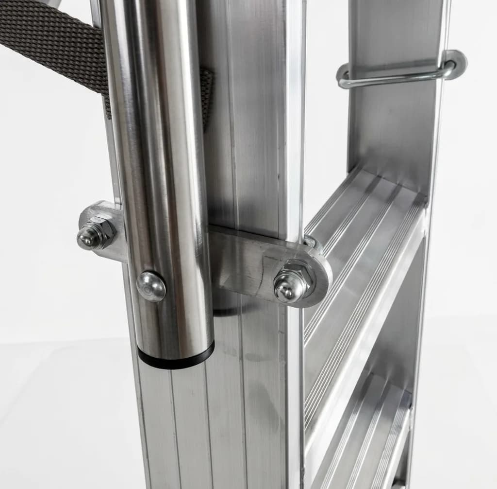 Двусторонняя стремянка-табурет Svelt PUNTO LARGE PLUS S 2х2 ступени