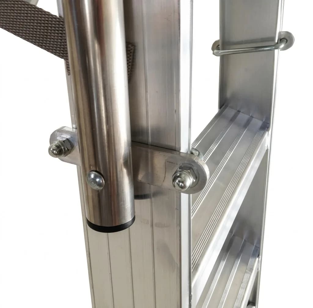 Двусторонняя стремянка-табурет Svelt PUNTO LARGE S 2х2 ступени