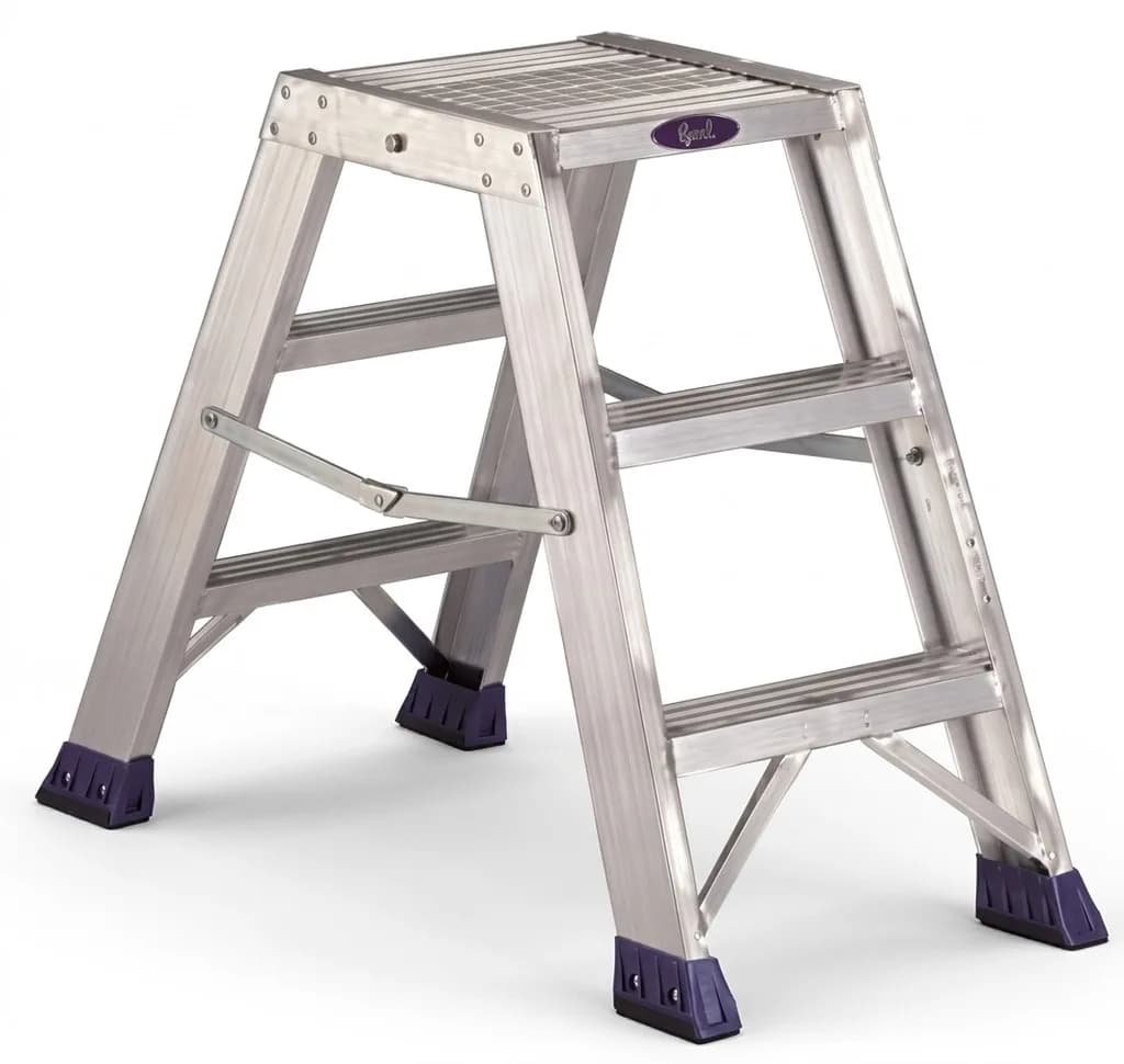 Двусторонняя стремянка-табурет Svelt PUNTO PLUS S 2х2 ступени