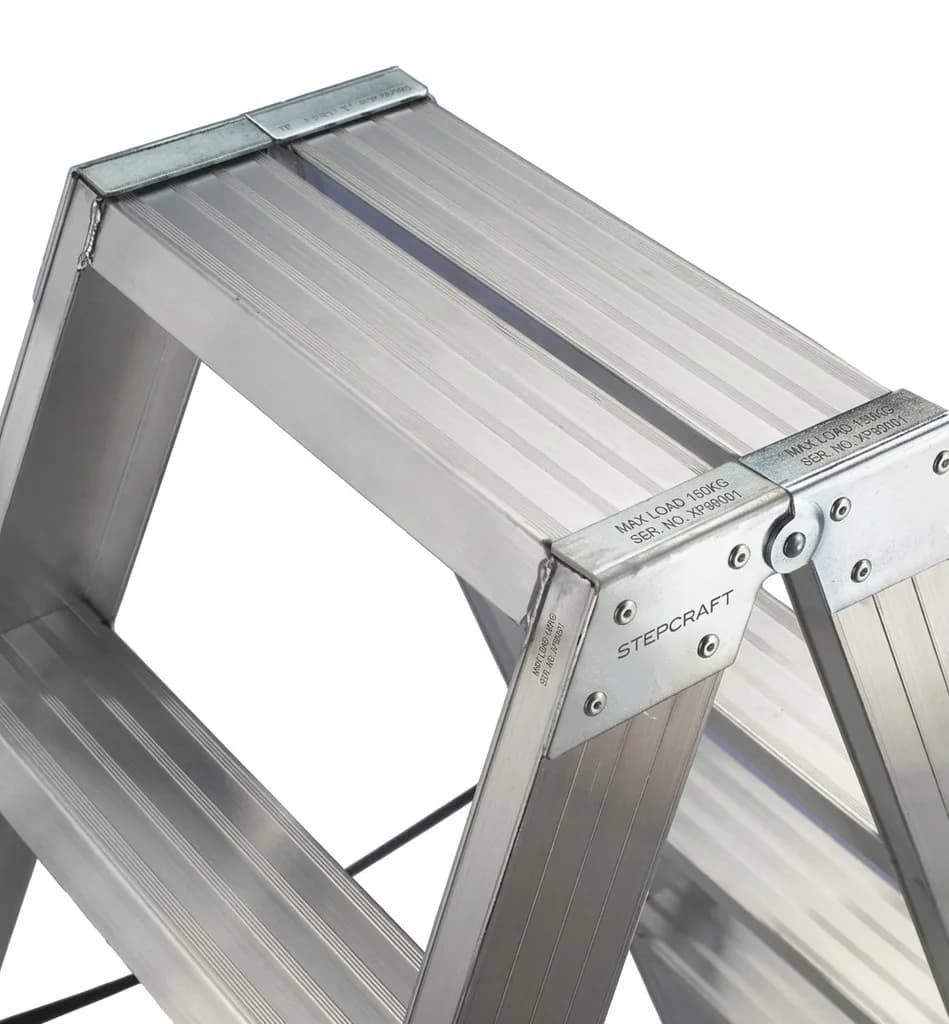 Двусторонняя стремянка-табурет Svelt PUNTO S 2х5 ступени