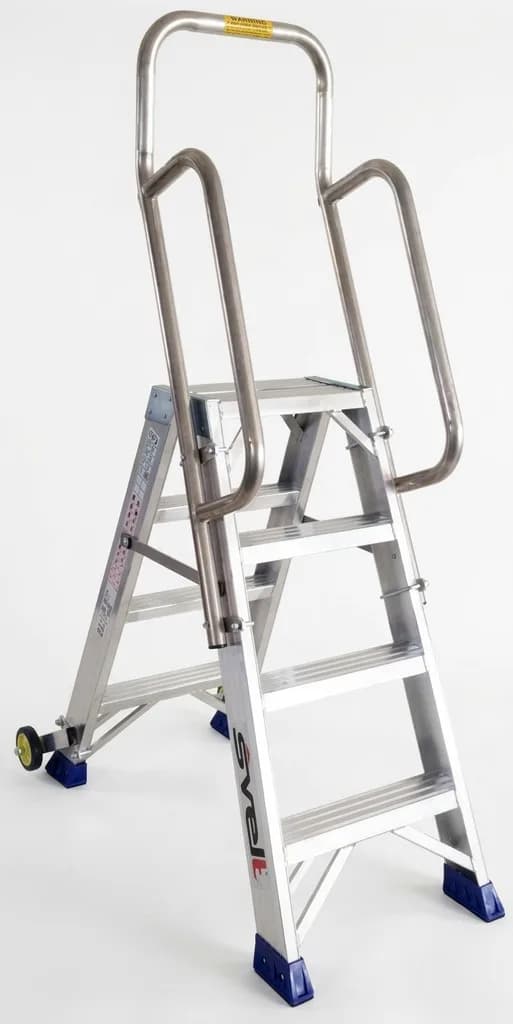 Двусторонняя стремянка-табурет Svelt PUNTO S 2х5 ступени